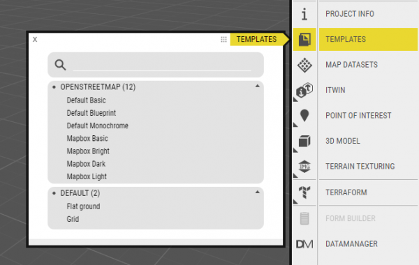 Templates – OpenCities Planner Guide